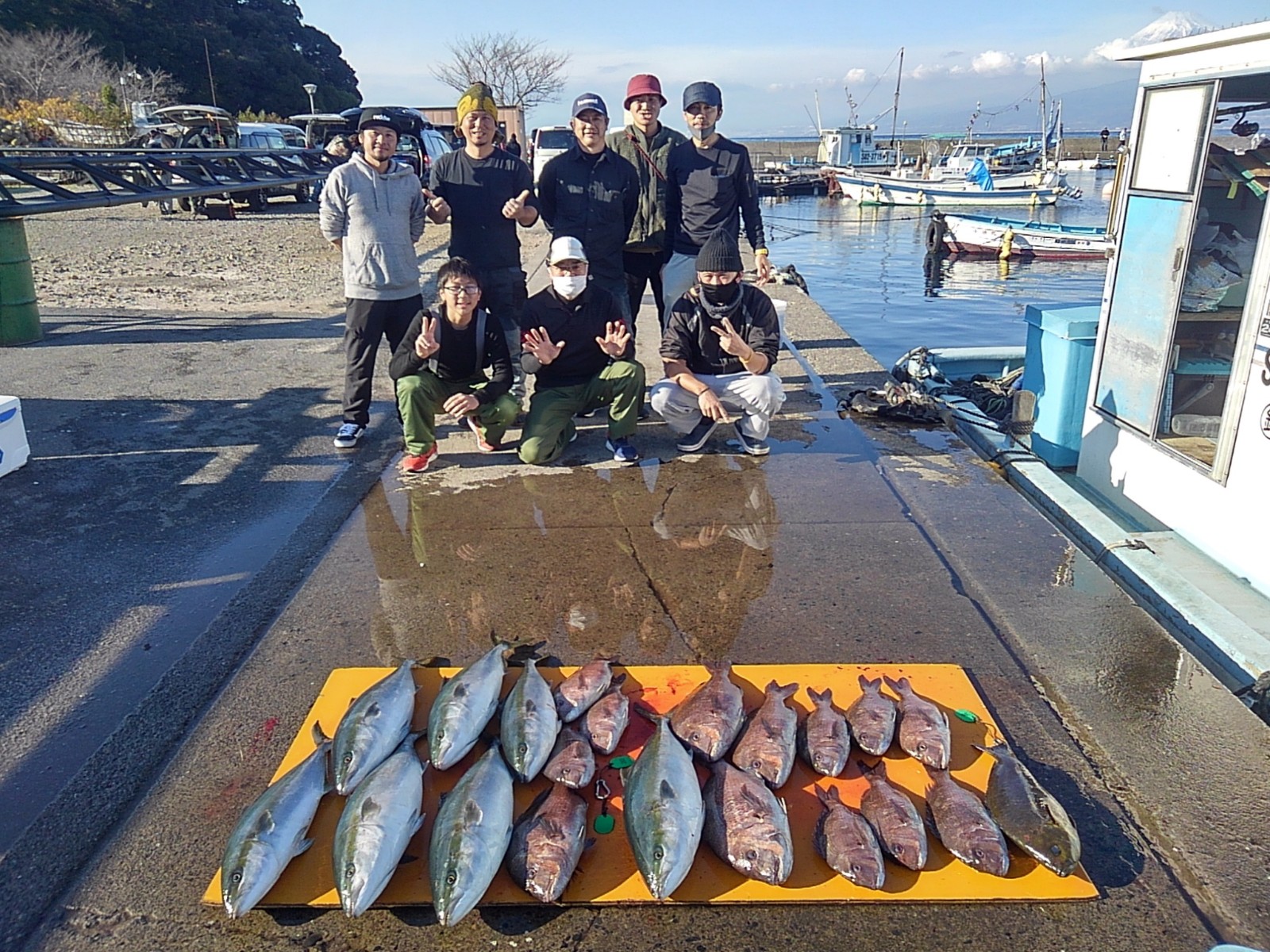 本日の釣果