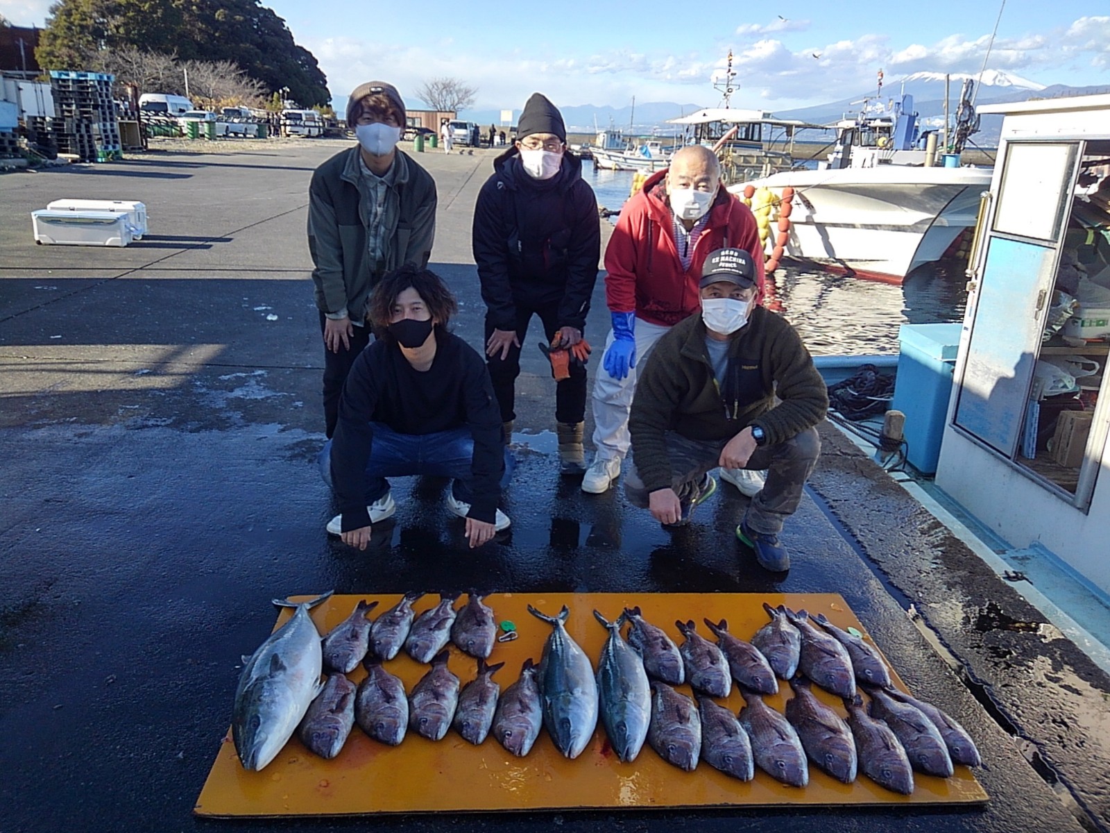 本日の釣果