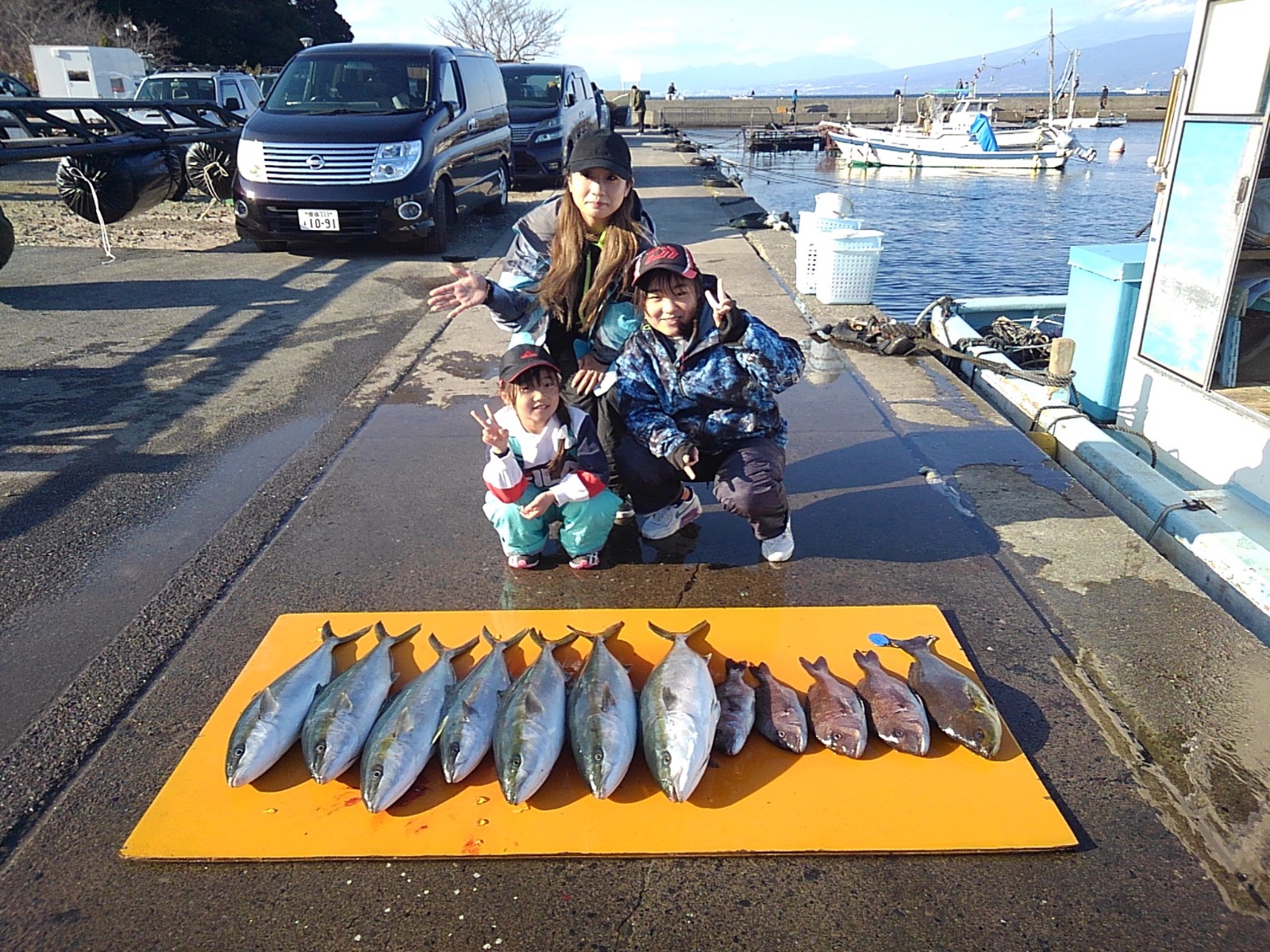 本日の釣果