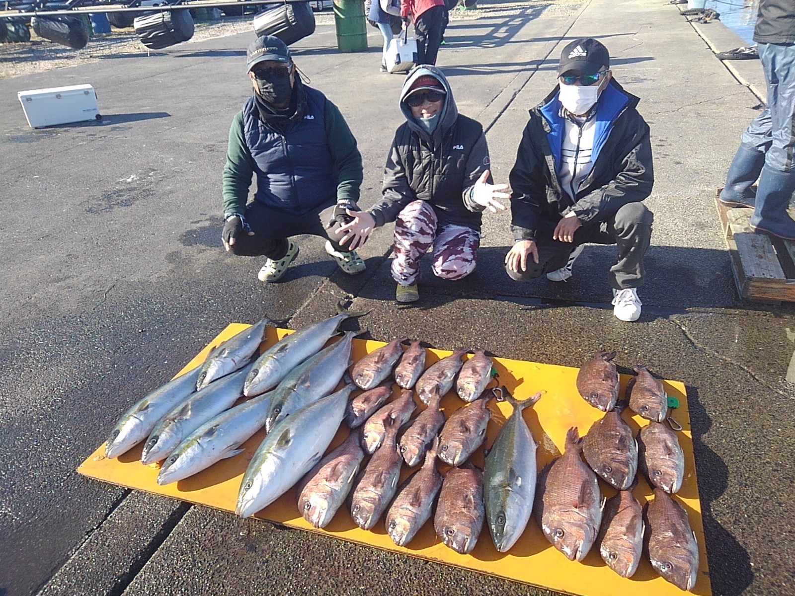 本日の釣果
