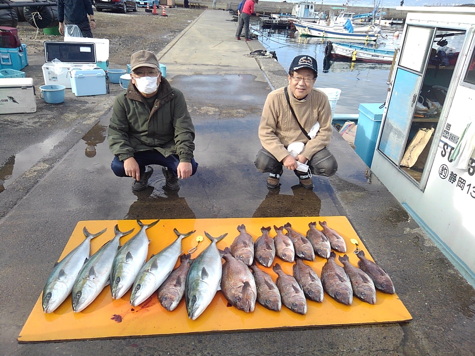 本日の釣果