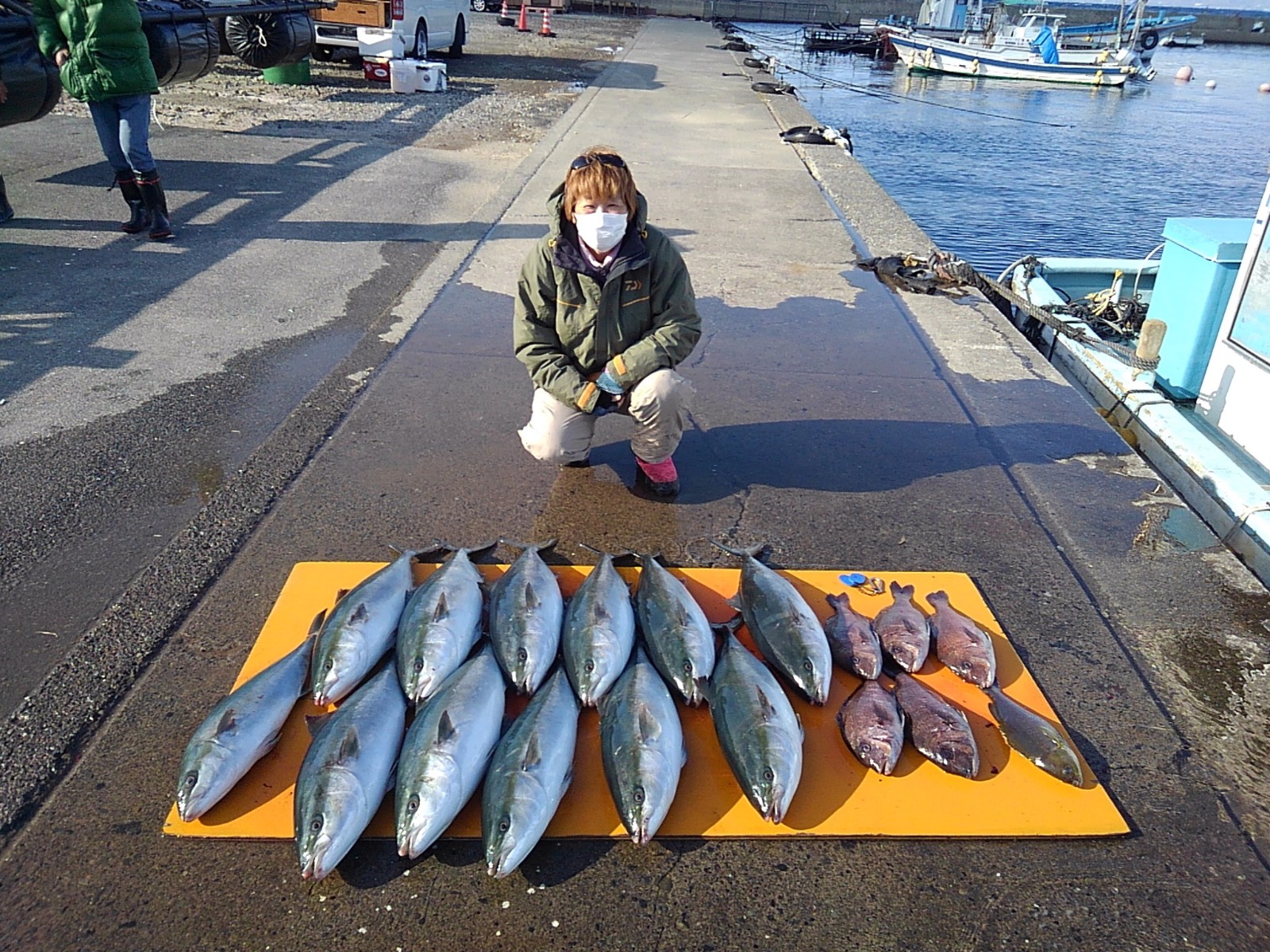 本日の釣果