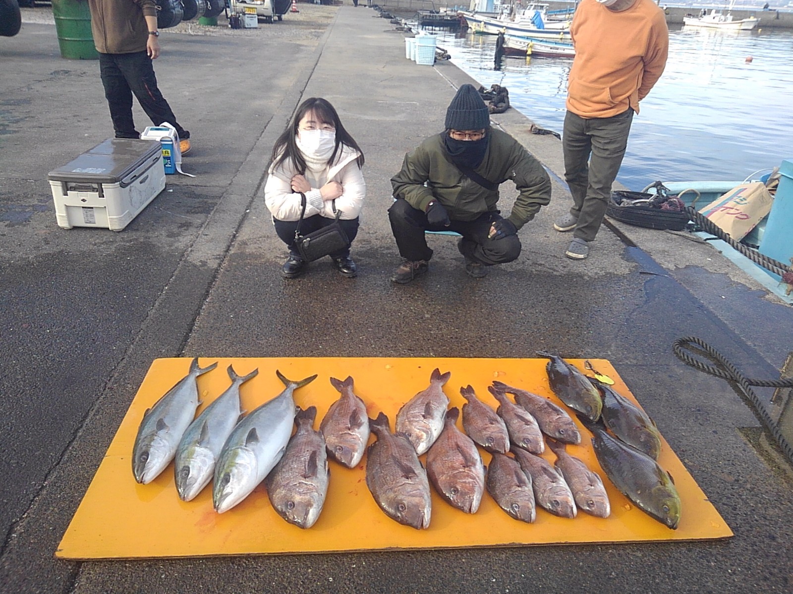 本日の釣果