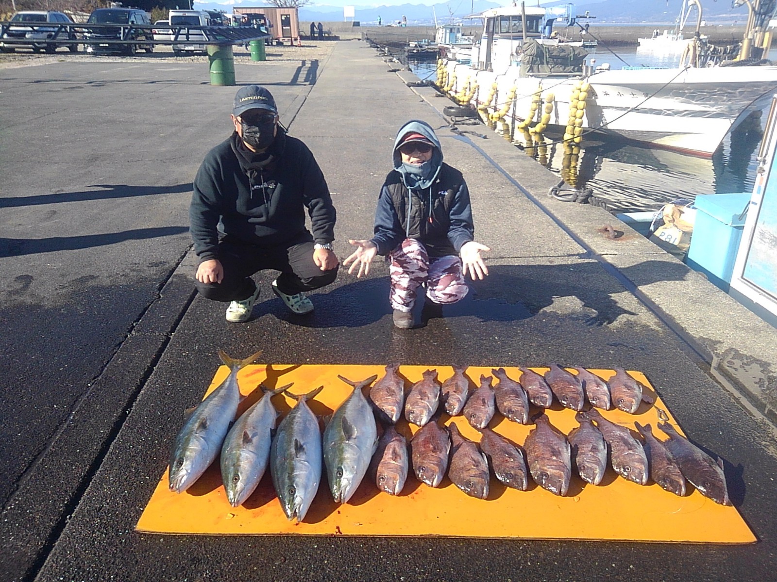 本日の釣果