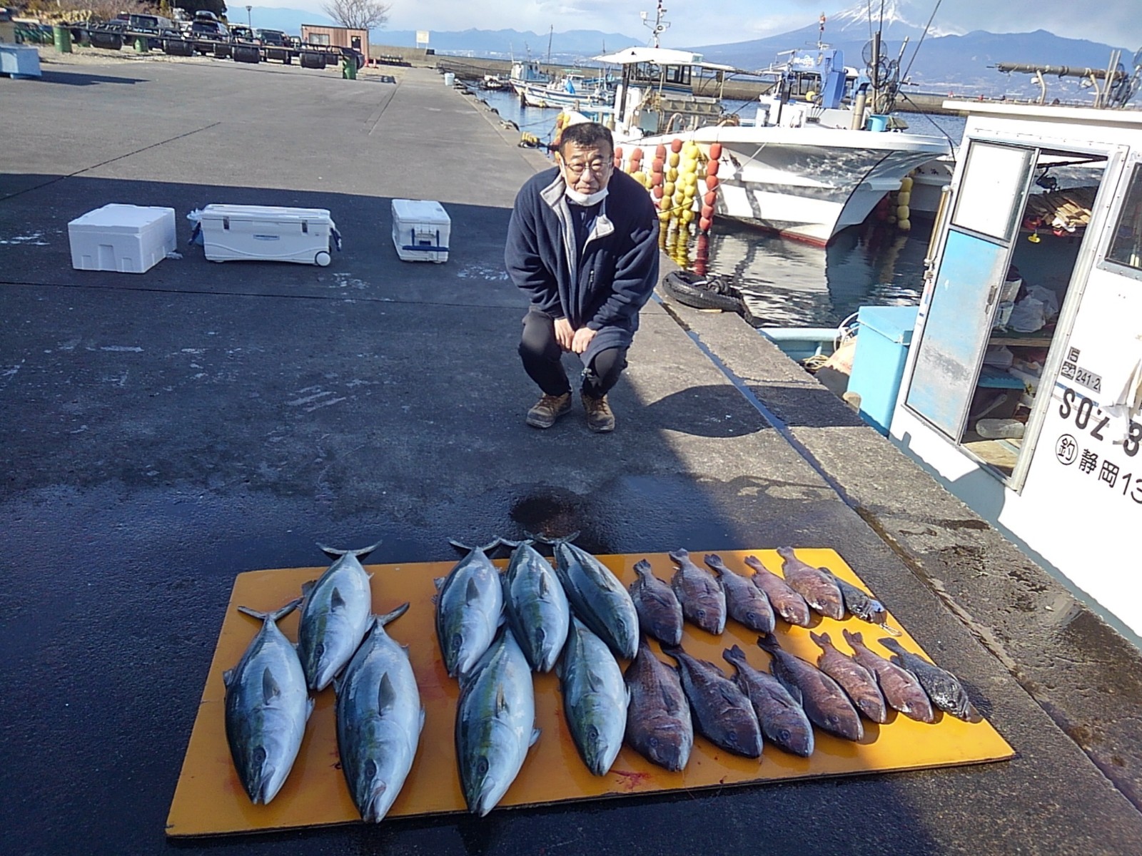 本日の釣果