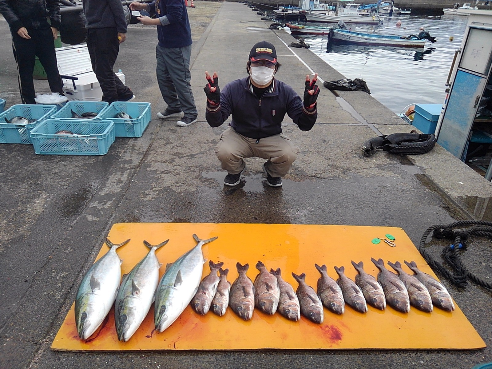 本日の釣果