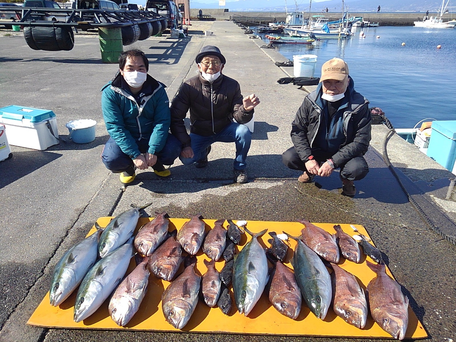 本日の釣果