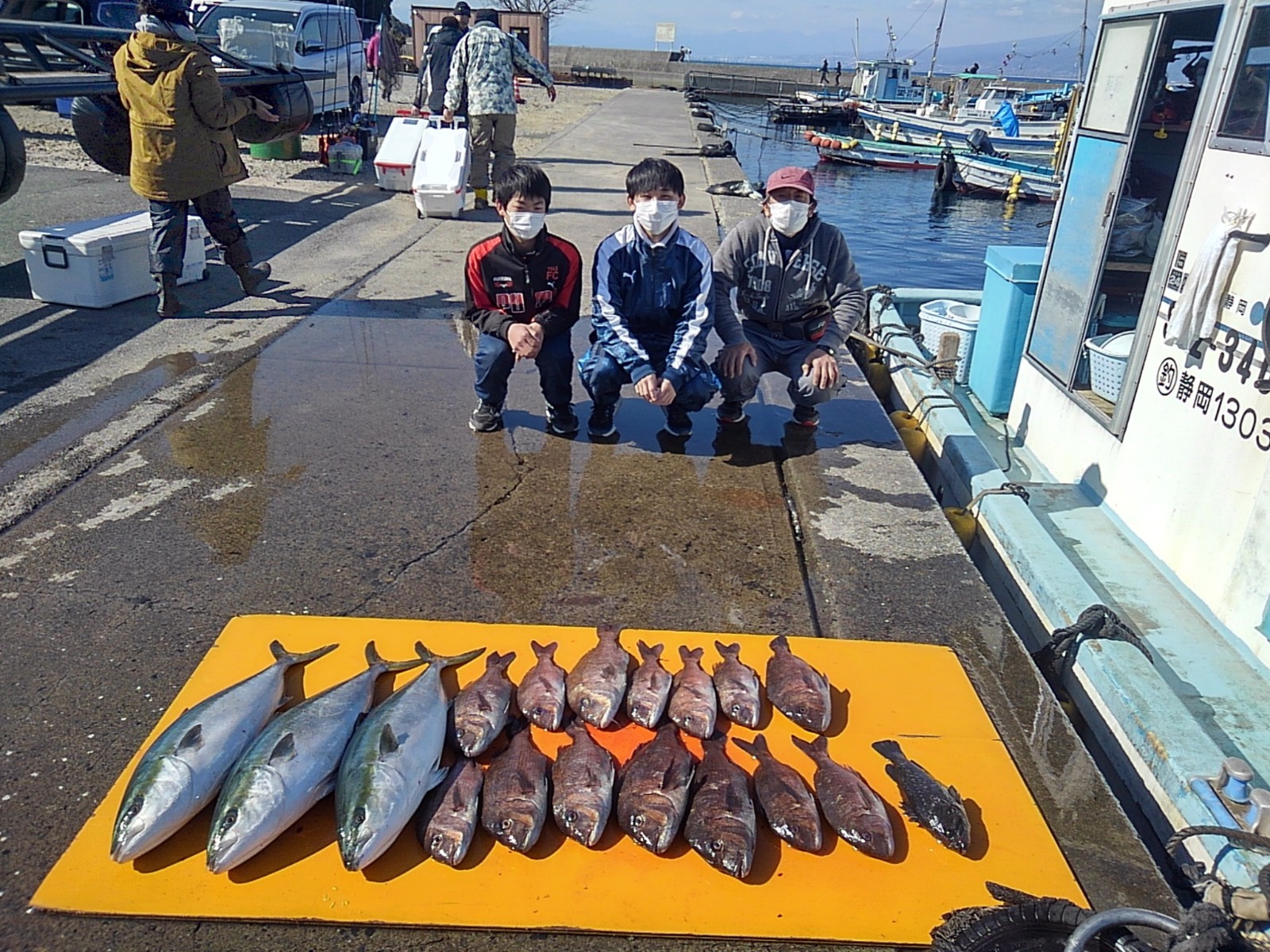 本日の釣果