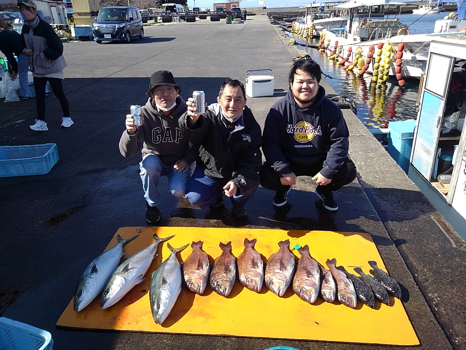 本日の釣果