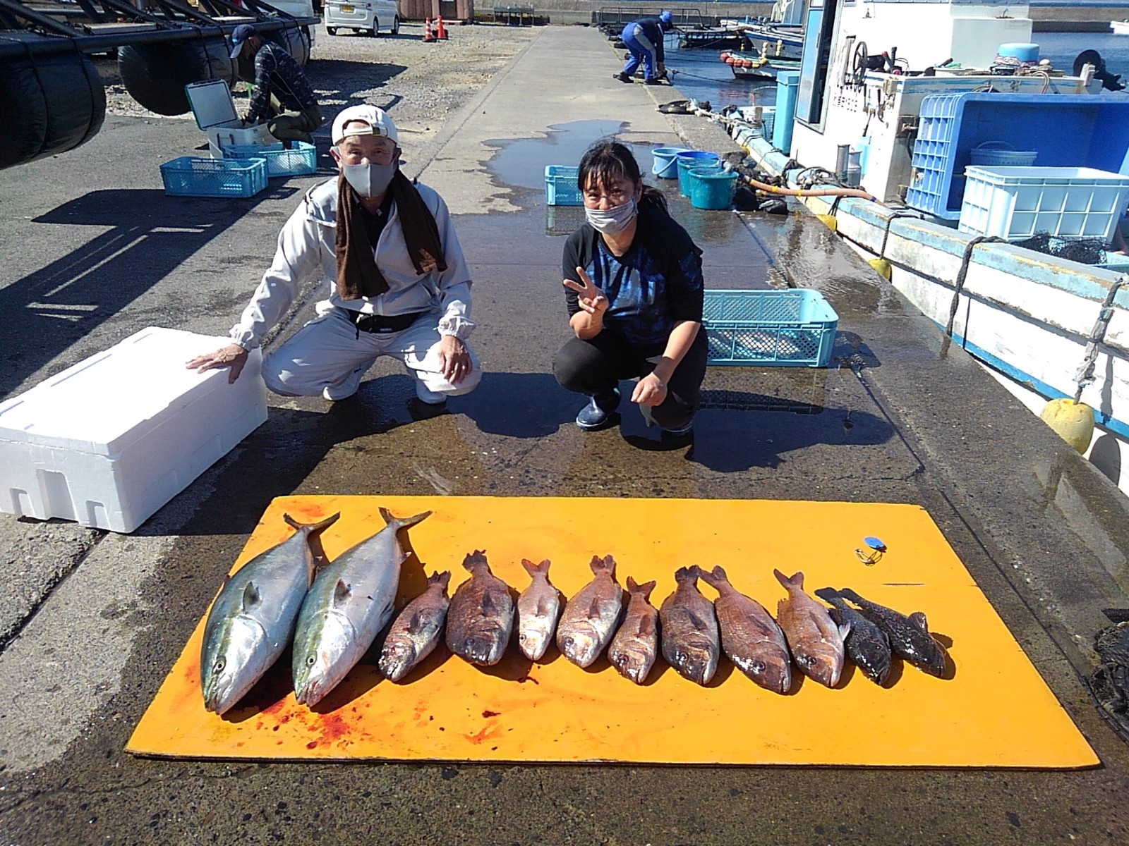 本日の釣果