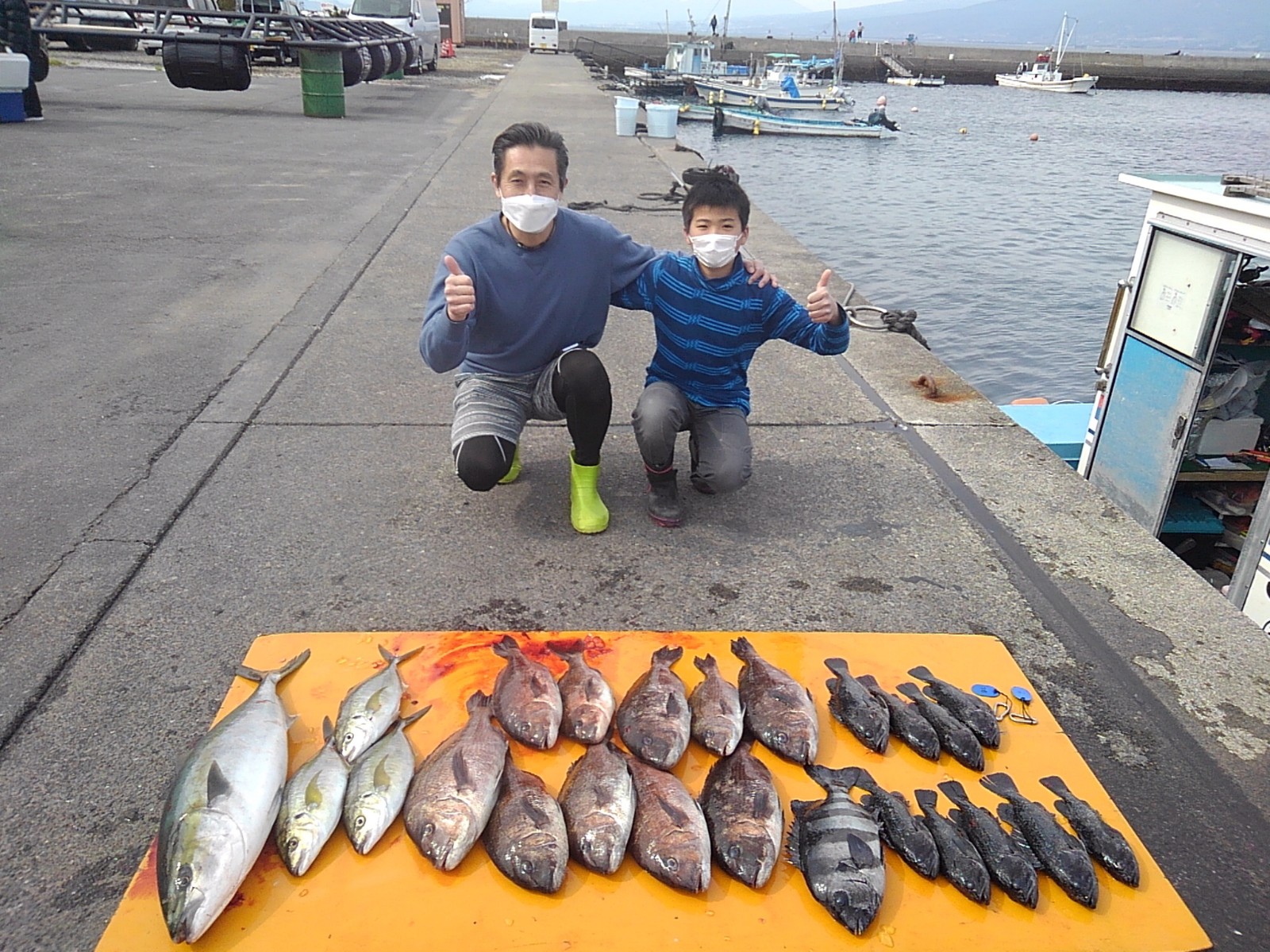 本日の釣果
