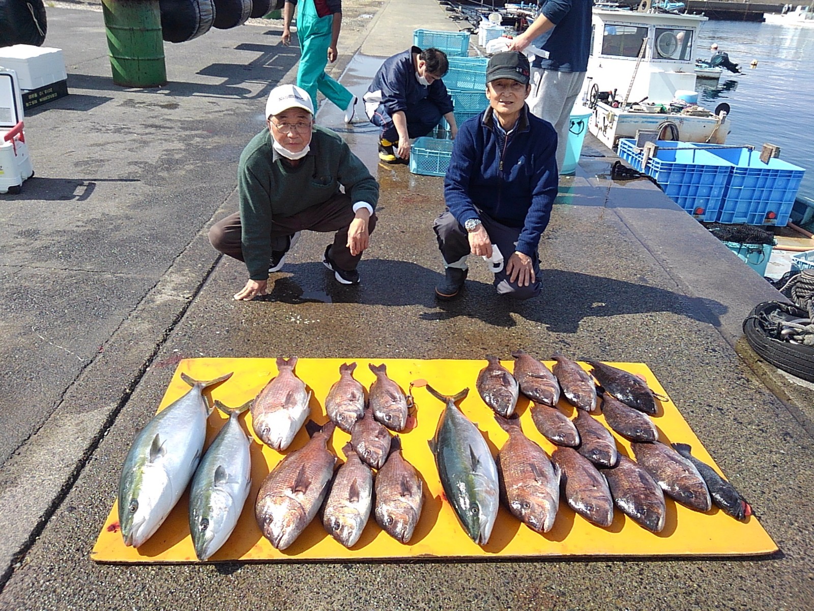 本日の釣果