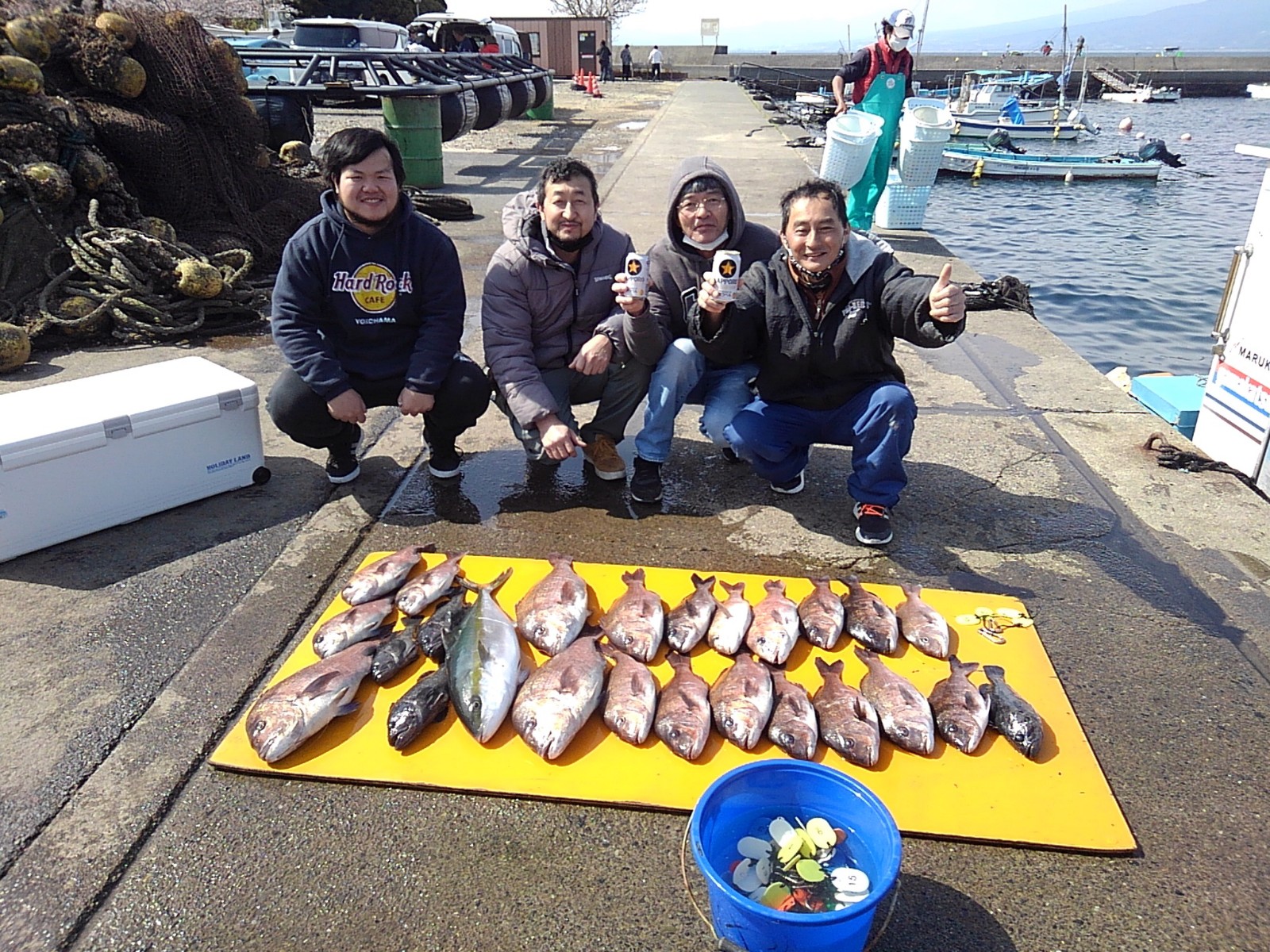 本日の釣果