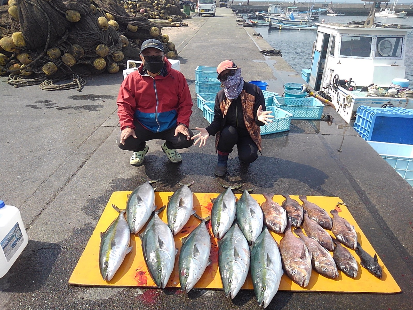 本日の釣果