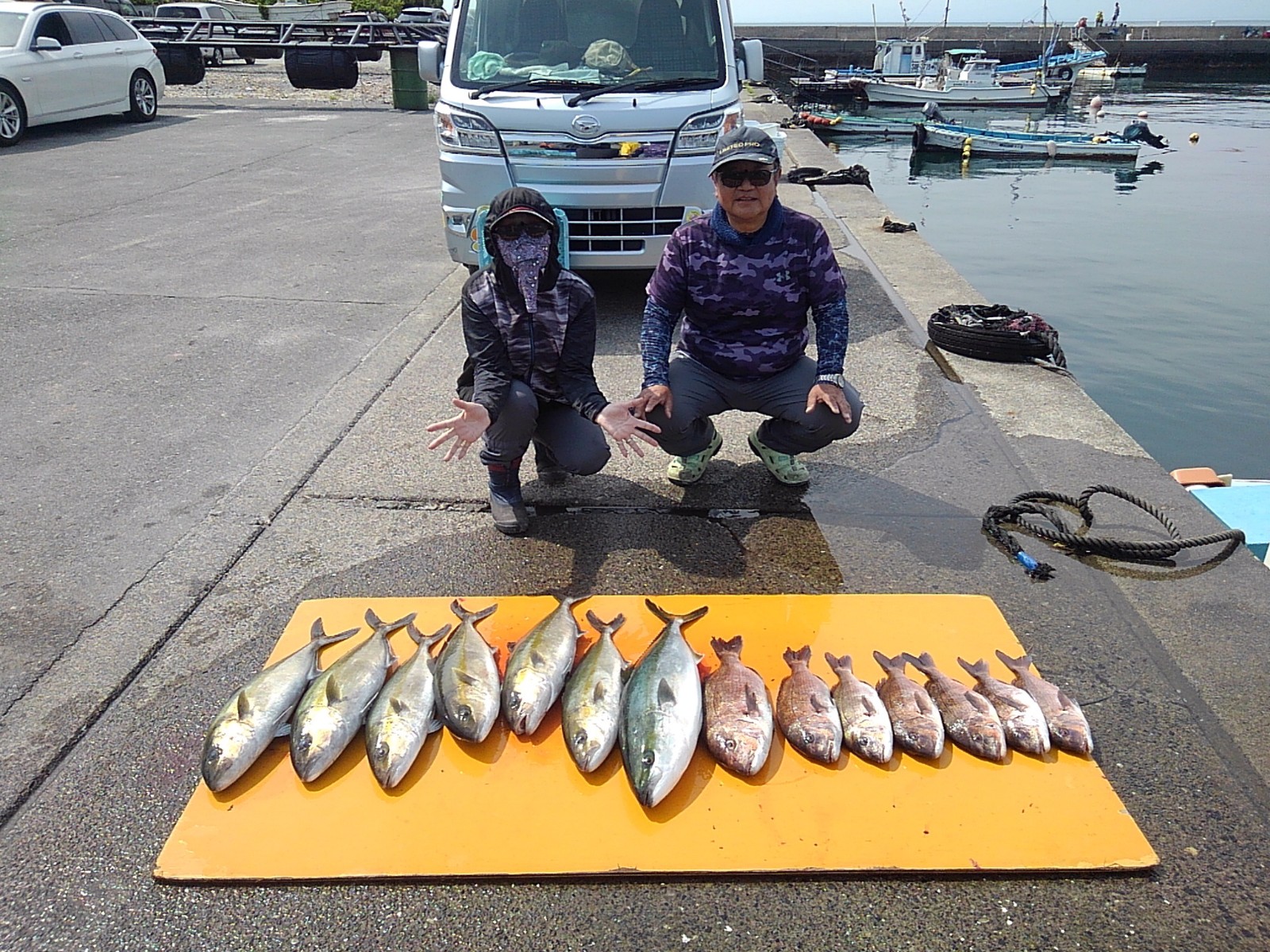 本日の釣果