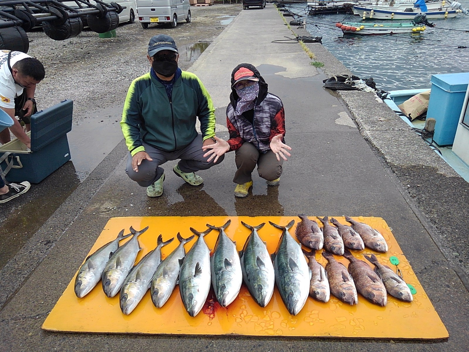 本日の釣果