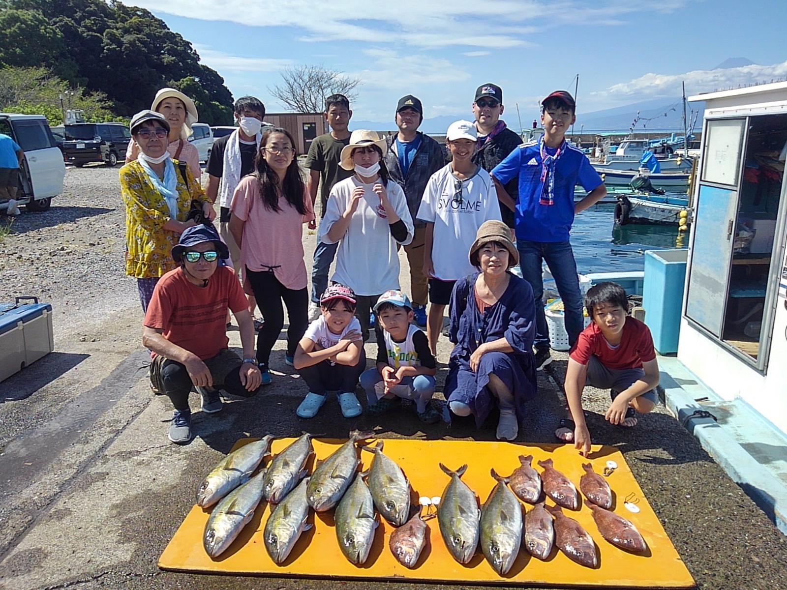 本日の釣果