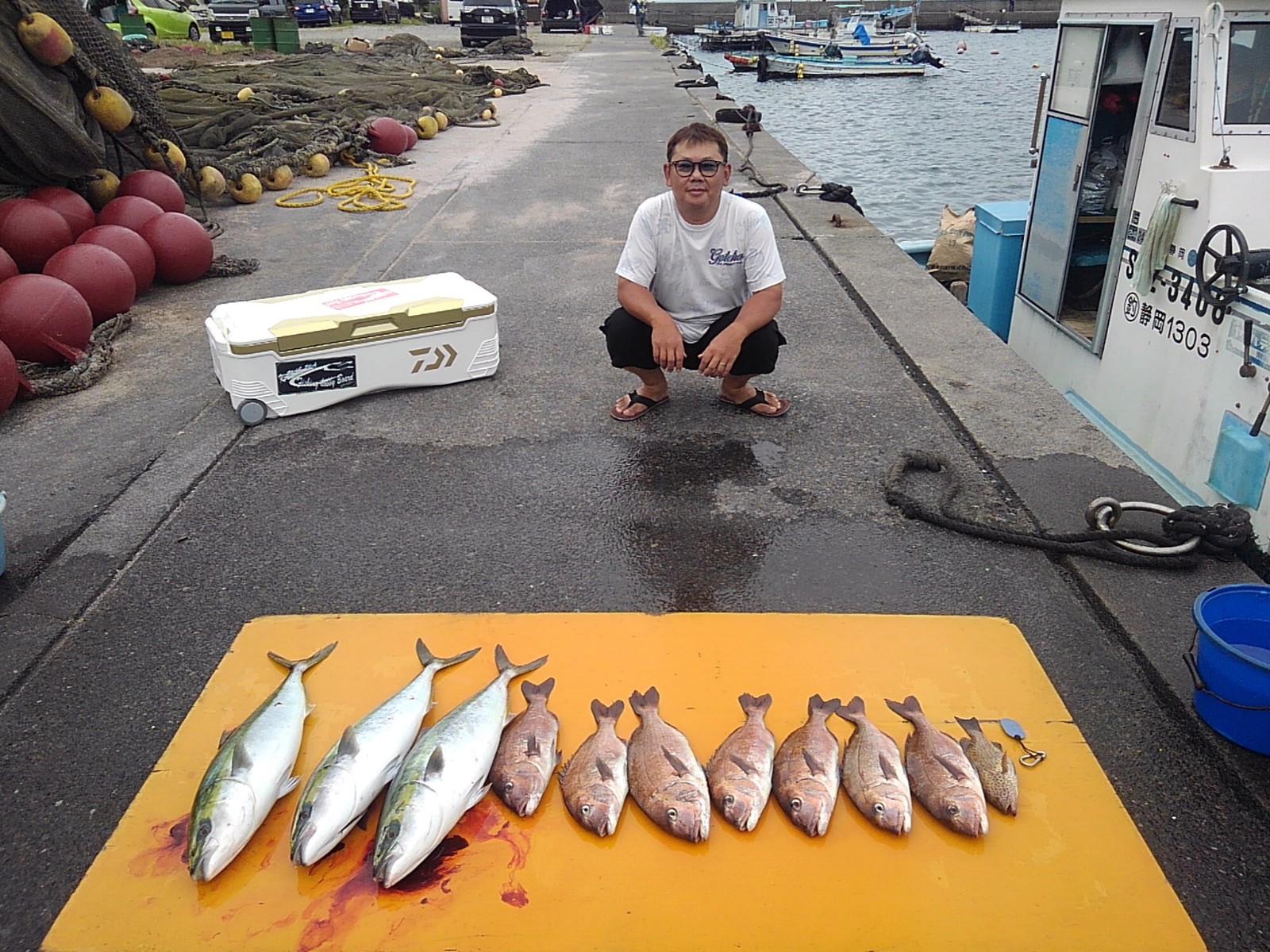 本日の釣果