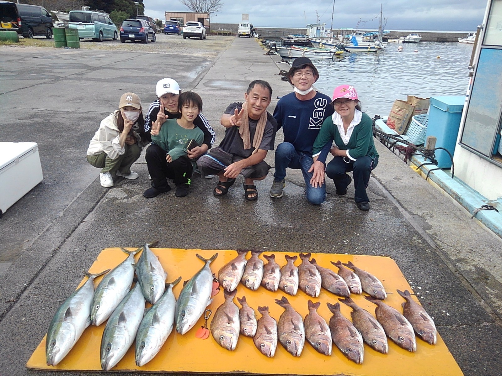 本日の釣果