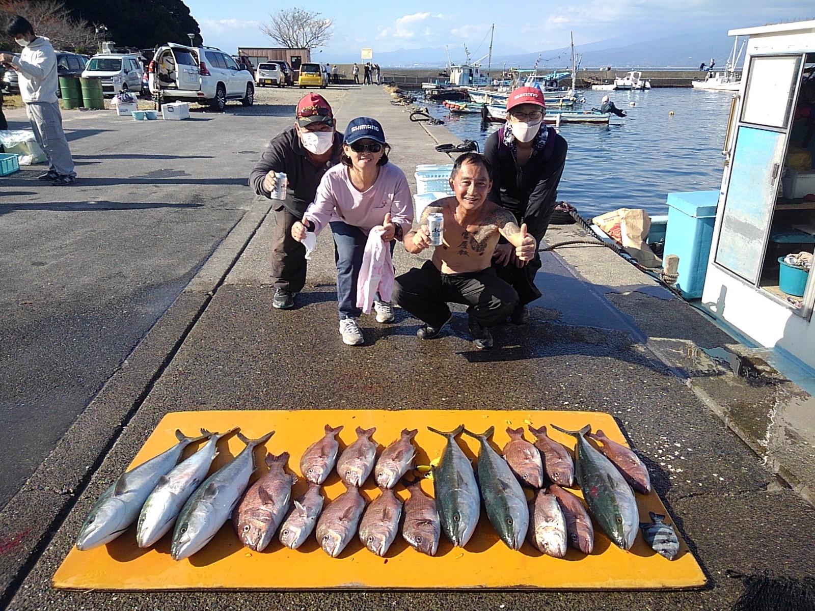 本日の釣果