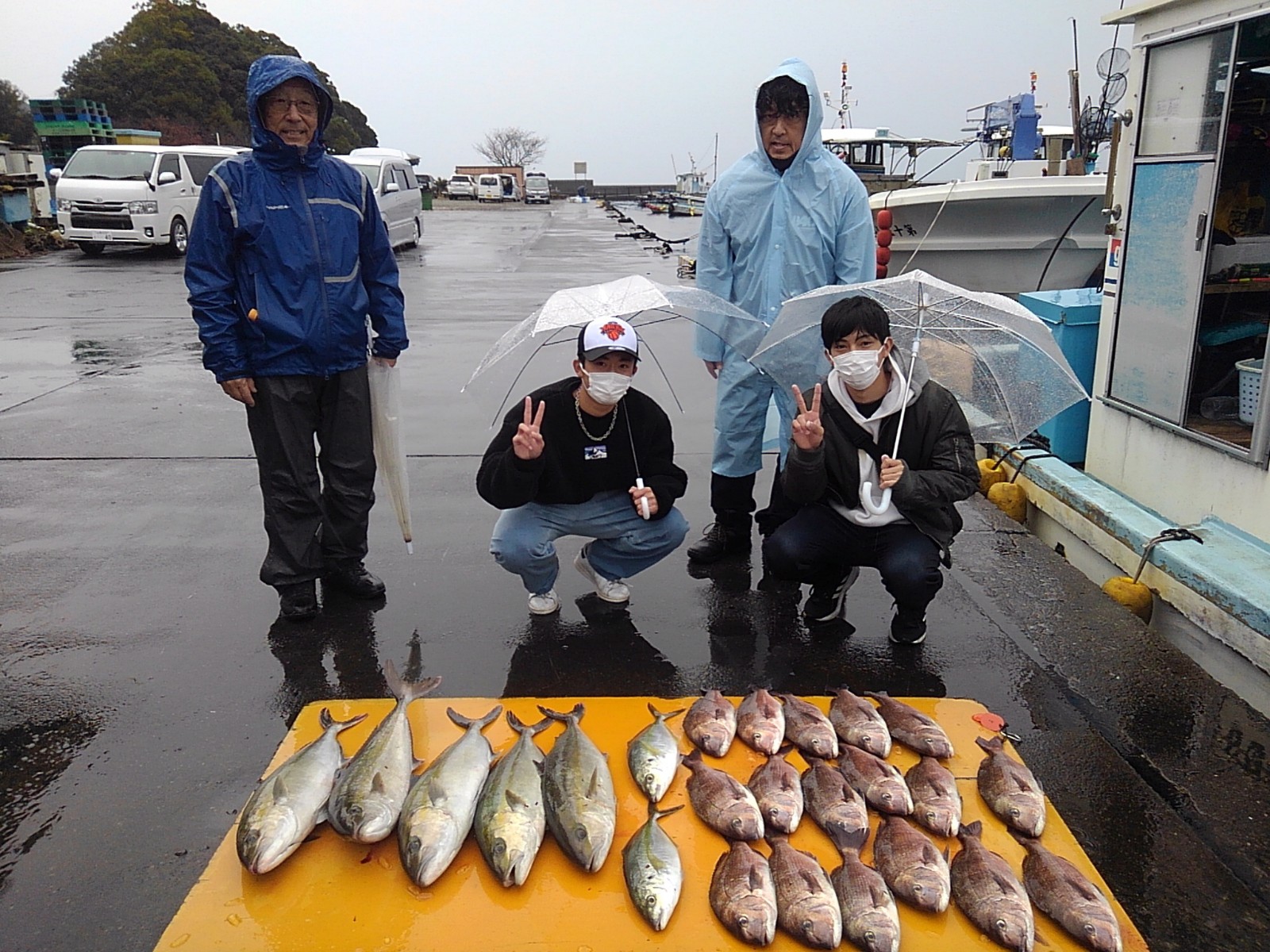 本日の釣果