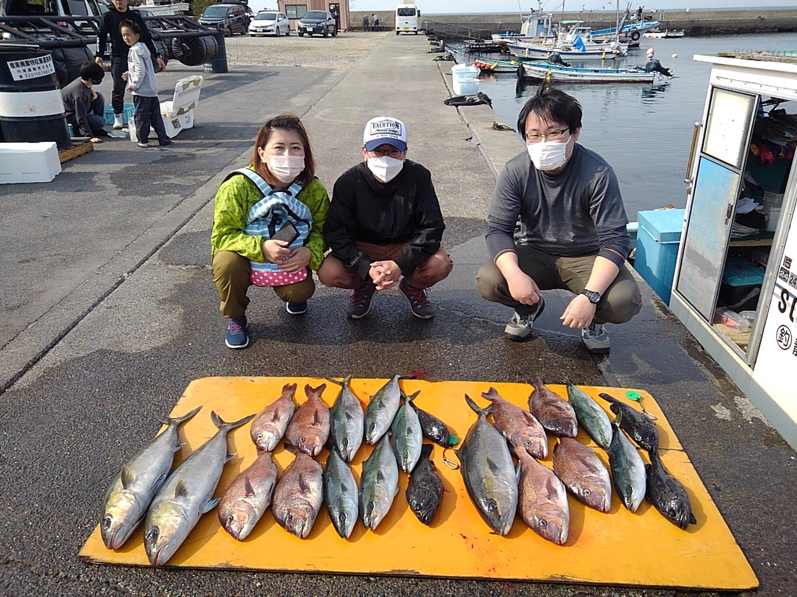 本日の釣果