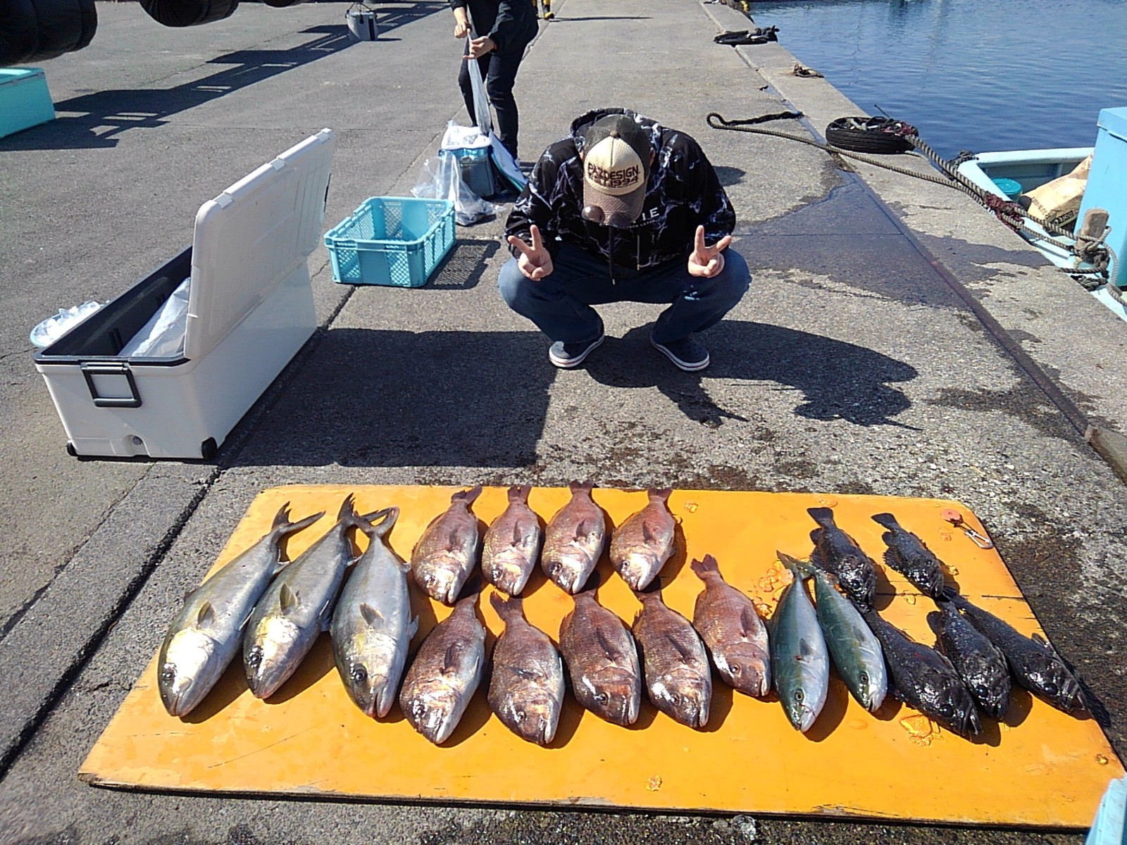 本日の釣果