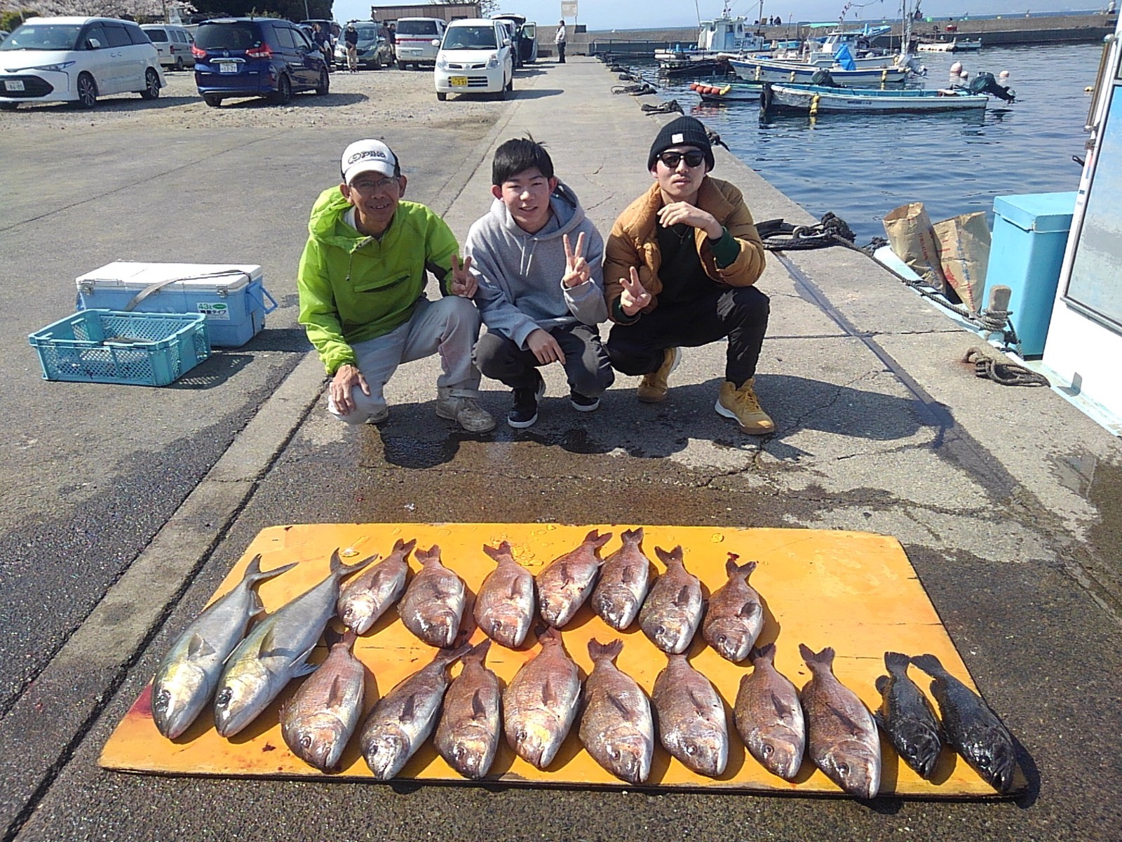 本日の釣果