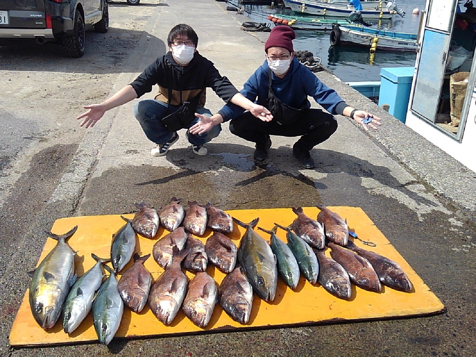 本日の釣果