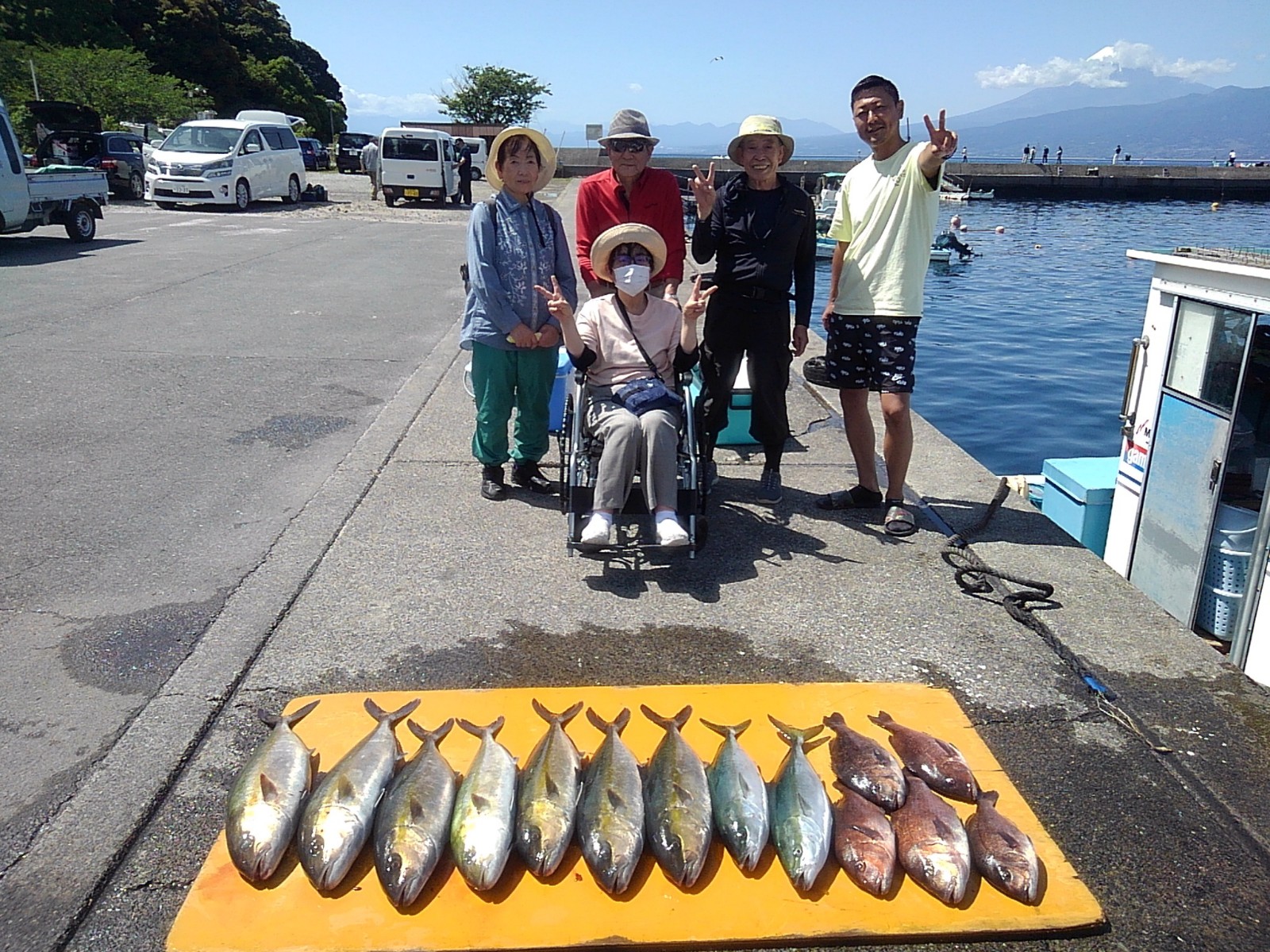 本日の釣果