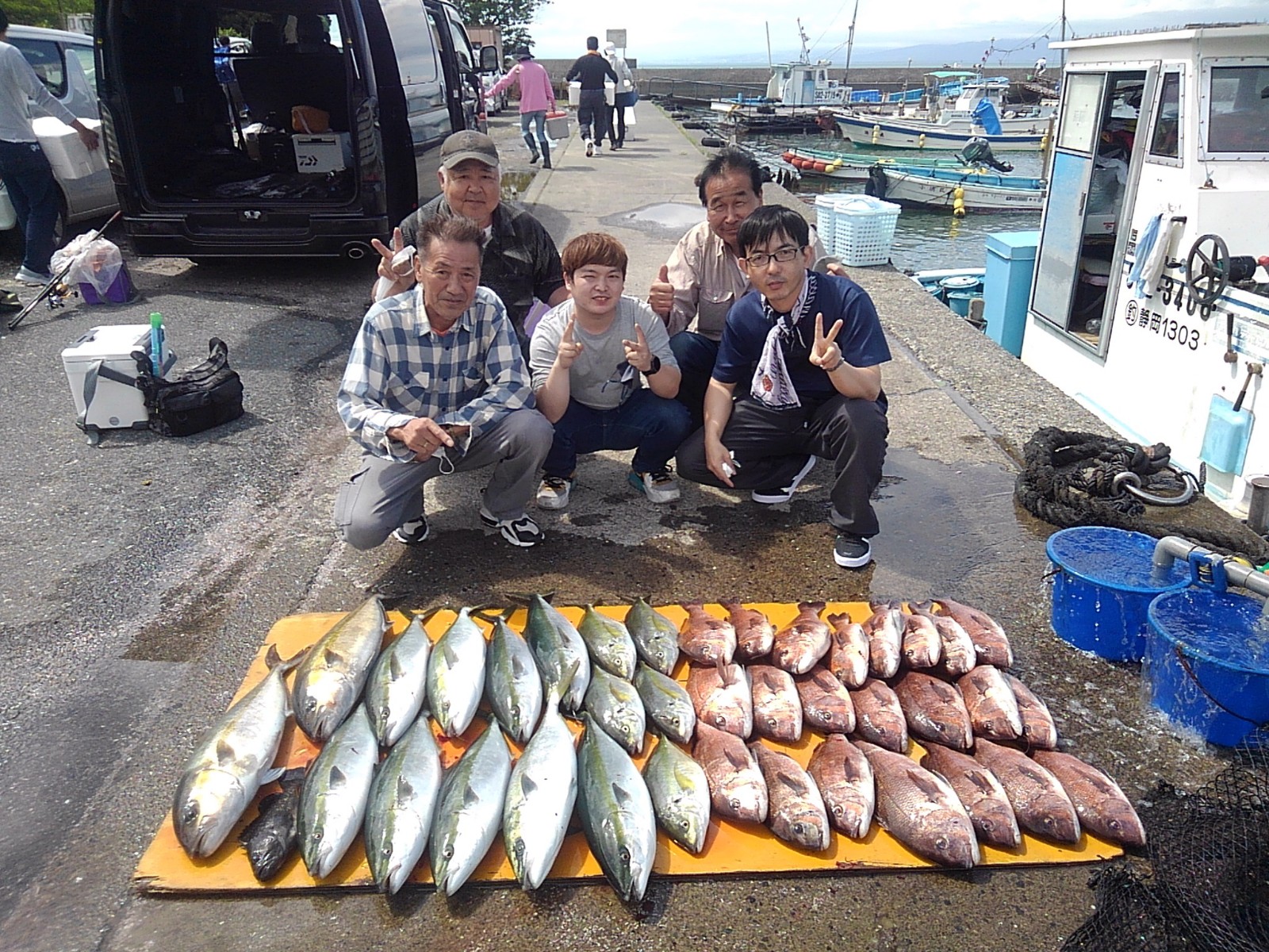 本日の釣果