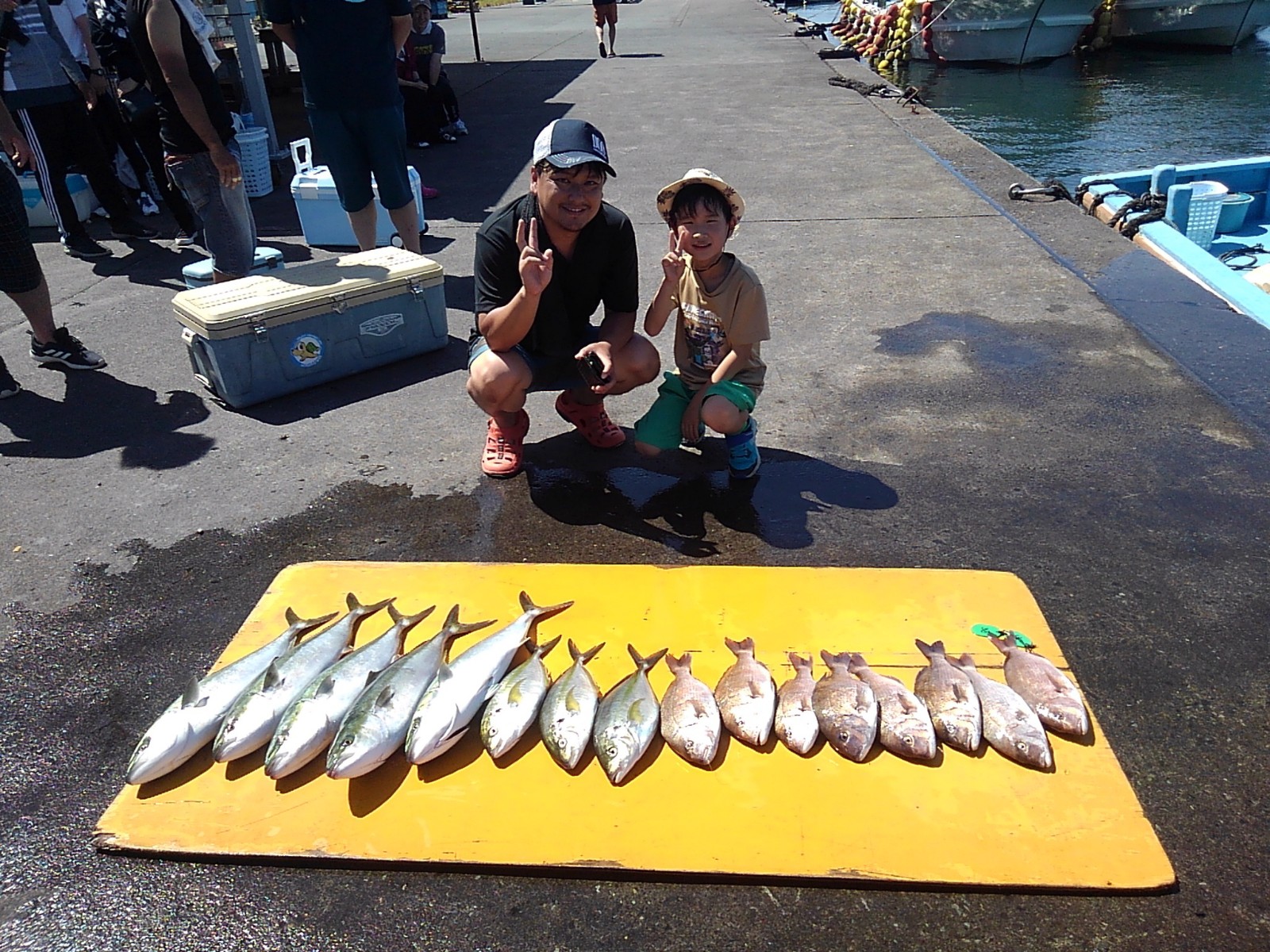 本日の釣果